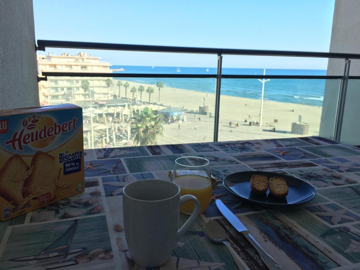 T2 Vue Mer Canet Plage - Le Petit Paradis Exterior foto