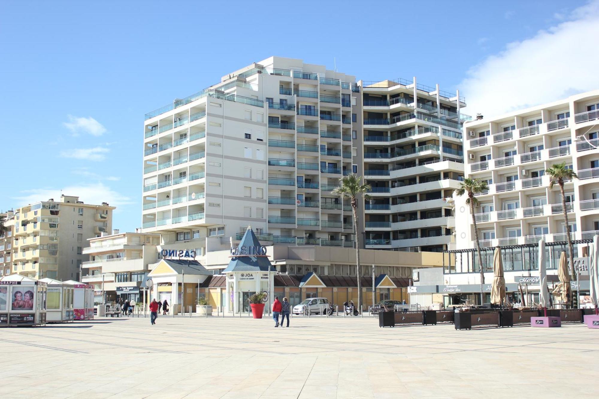 T2 Vue Mer Canet Plage - Le Petit Paradis Exterior foto